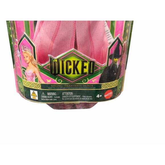 BRANd NEE WICKED SINGING GLINDA Doll Pink Gown Works Great! Mattel - Picture 3 of 8